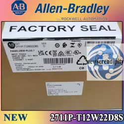 NEW SEALED ALLEN-BRADLEY 2711P-T12W22D8S PANELVIEW PLUS 7 GRAPHIC TERMINAL