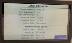 C400 TOUCHSCREEN INTERFACE