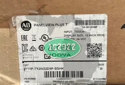 BRADLEY 2711P-T12W22D9P-BSHK PANELVIEW