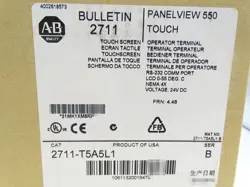NEW SEALED ALLEN-BRADLEY 2711-T5A5L1 PANELVIEW 550 OPERATOR PANEL FREE SHIPPING