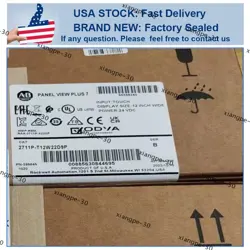 NEW ALLEN-BRADLEY AB 2711P-T12W22D9P /B PANELVIEW PLUS 7 COLOR TOUCH 12