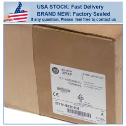 AB 2711P-B12C4D8 /A SURPLUS SEALED ALLEN BRADLEY 2711P-B12C4D8 FREE SHIP 1PCS