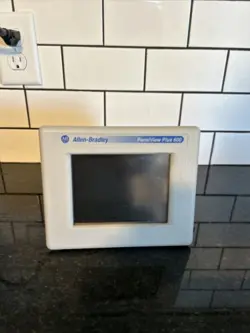 ALLEN BRADLEY 2711P-T6C20A PANELVIEW PLUS 600 OPERATOR INTERFACE PANEL SER A