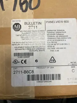 2711-B6C8 FACTORY SEALED