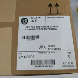 2711-B6C8 NEW ALLEN BRADLEY 2711B6C8 AB PANELVIEW 600 TOUCH KEY DH  FRN 4.46