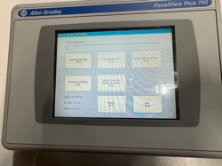 ALLEN BRADLEY 2711P-T7C4D8 SERIES A PANELVIEW PLUS 700 6.5