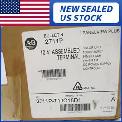 NEW ALLEN BRADLEY 2711P-T10C15D1 2711PT10C15D1