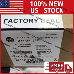 NEW SEALED ALLEN-BRADLEY 2711P-T6C20D8 PLUS 6 5.7'' TOUCH TERMINAL /A FREE SHIP