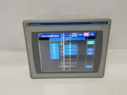 ALLEN BRADLEY PANELVIEW  1250 DISPLAY 2711P-RDT12H PARTS (POWERS ON, DAMAGED) 1