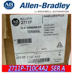NEW ALLEN BRADLEY 2711P-T10C4A2 PANELVIEW PLUS 1000 TOUCH/COLOR TERMINAL