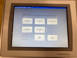 ALLEN BRADLEY 2711P-T10C22D9P SER A PANELVIEW PLUS 7