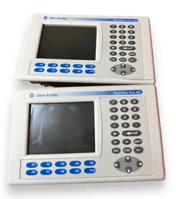 2X PANELVIEW PLUS 600 ALLEN BRADLEY 2711P-B6C20D USED-FAST SHIPPING