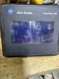 ALLEN BRADLEY 2711-T5A8L1 PANELVIEW 550 SER B REV A FRN 4.20