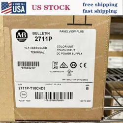 NEW SEALED ALLEN-BRADLEY 2711P-T10C4D8 A-B PANELVIEW PLUS TERMINAL FREE SHIPPING