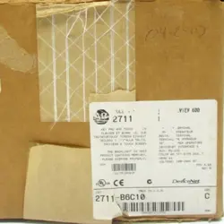 AB 2711-B6C10 BRAND NEW FREE SHIPPING AB FOR ALLEN BRADLEY 2711-B6C10