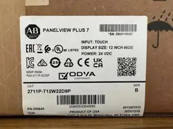 NEW ALLEN-BRADLEY 2711P-T12W22D9PK PANELVIEW PLUS 7 COLOR TOUCH 12