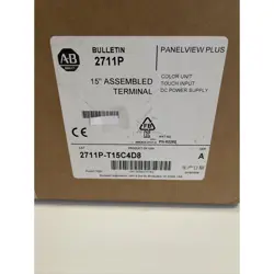 NEW SEALED ALLEN BRADLEY 2711P-T15C4D8 PANELVIEW PLUS 1500 ASSEMBLED TERMINAL