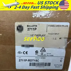 1PC ALLEN-BRADLEY 2711P-RDT15C HMI PANELVIEW PLUS 1500 TOUCH DISPLAY MODULE  NEW