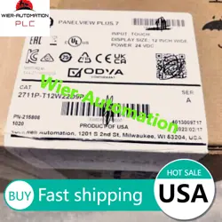 NEW AB ALLEN-BRADLEY AB 2711P-T12W22D9P PANELVIEW PLUS 7 COLOR TOUCH 12