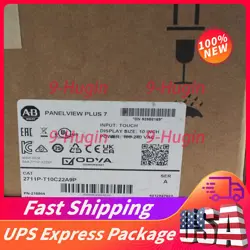 1PC NEW IN BOX ALLEN-BRADLEY 2711P-T10C22A9P AB PANELVIEW PLUS 7 FREE SHIPPING