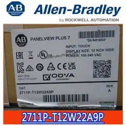 1PCS ALLEN BRADLEY 2711P-T12W22A9P PANELVIEW PLUS 7 TOUCHSCREEN 12 INCH AC POWER