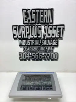 ALLEN BRADLEY PANEL VIEW PLUS 1000 2711PC-T10C4D1 SER. A 10”