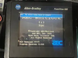 ALLEN BRADLEY 2711-T6C9L1 4.30