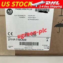 1PC ALLEN-BRADLEY 2711P-T10C4A8 SER A PANELVIEW PLUS FACTORY SEALED IN BOX NEW