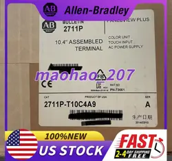NEW 2711P-T10C4A9 /A FREE SHIP PANELVIEW PLUS 6 1000 TOUCH ENET ALLEN BRADLEY