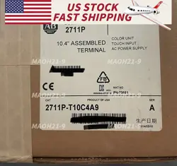 1PC 2711P-T10C4A9 /A FREE SHIP PANELVIEW PLUS 6 1000 TOUCH ENET ALLEN BRADLEY