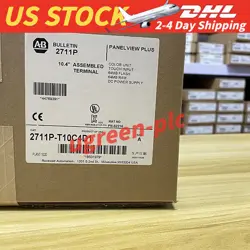 1PC IN BOX ALLEN-BRADLEY PANELVIEW PLUS 2711P-T10C4D1 FREE SHIPPING NEW SEALED