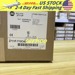 1PC NEW SEALED ALLEN-BRADLEY PANELVIEW PLUS 2711P-T10C4D1 FREE SHIPPING  IN BOX