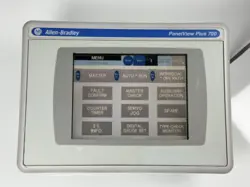 ALLEN BRADLEY 2711P-T7C4D8 PANELVIEW PLUS 700 HMI 2711P-RP8D MODULE SEE DESC.
