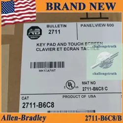 2711-B6C8 SER B ALLEN BRADLEY 2711 B6C8 PANELVIEW 600 TOUCH KEY DH  FRN 4.46 NEW