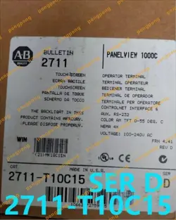 1PC NEW ALLEN-BRADLEY 2711-T10C15 PANELVIEW 1000 OPERATOR INTERFACE 2711T10C15