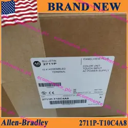NEW ALLEN BRADLEY 2711P-T10C4A8 SER A PANELVIEW PLUS, 10.4