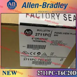 1PC NEW ALLEN BRADLEY 2711PC-T6C20D OPERATION INTERFACE READING 2711PC-T6C20D US