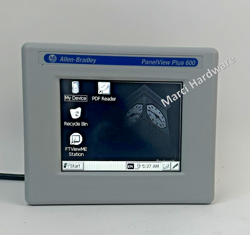 ALLEN BRADLEY 2711P-T6M20A8 SERIES A PANELVIEW PLUS 600