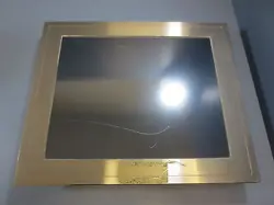 ALLEN BRADLEY STAINLESS STEEL INDUSTRIAL TOUCH MONITOR 6186M-19PTSS SER F