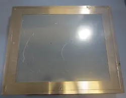 ALLEN BRADLEY STAINLESS STEEL INDUSTRIAL TOUCH MONITOR 6186M-19PTSS SER F PARTS