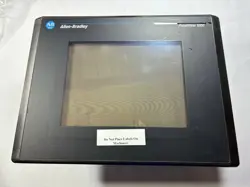 ALLEN BRADLEY 2711-T10G1 SER E FRN 4.46 PANELVIEW 1000 GREY/TOUCH/RIO **TESTED**