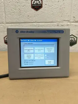 ALLEN BRADLEY 2711P-T6C20D SER D PANELVIEW PLUS 600, TESTED   WORKING