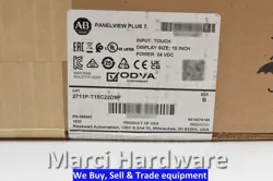SURPLUS ALLEN-BRADLEY PANELVIEW PLUS 7 2711P-T15C22D9P SERIES B 2711PT15C22D9P