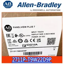 NEW SEALED ALLEN BRADLEY 2711P-T9W22D9P /B HMI PANELVIEW PLUS 7 GRAPHIC TERMINAL