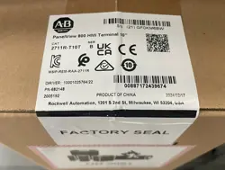 2711R-T10T ALLEN-BRADLEY PANELVIEW 800 HMI TERMINAL 10'' 2711RT10T