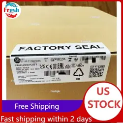 ALLEN-BRADLEY AB 2711P-T12W22D8S SER C PANELVIEW PLUS 7 GRAPHIC TERMINAL