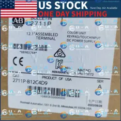 1PC NEW ALLEN BRADLEY 2711P-B12C4D9 FAST SHIPPING WITH ONE YEAR WARRANTY