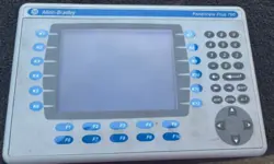 ALLEN BRADLEY 2711P-RDB7C SERIES D PANELVIEW W MODULE NON TESTED FOR PARTS