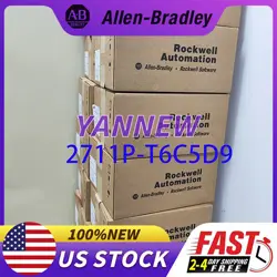 2711P-T6C5D9 NEW ALLEN BRADLEY TOUCH SCREEN 2711P T6C5D9 FREE SHIPPING