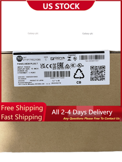 NEW ORIGINAL ALLEN-BRADLEY 2711P-T15C21D8S PANELVIEW PLUS 7 STANDARD TERMINAL AB